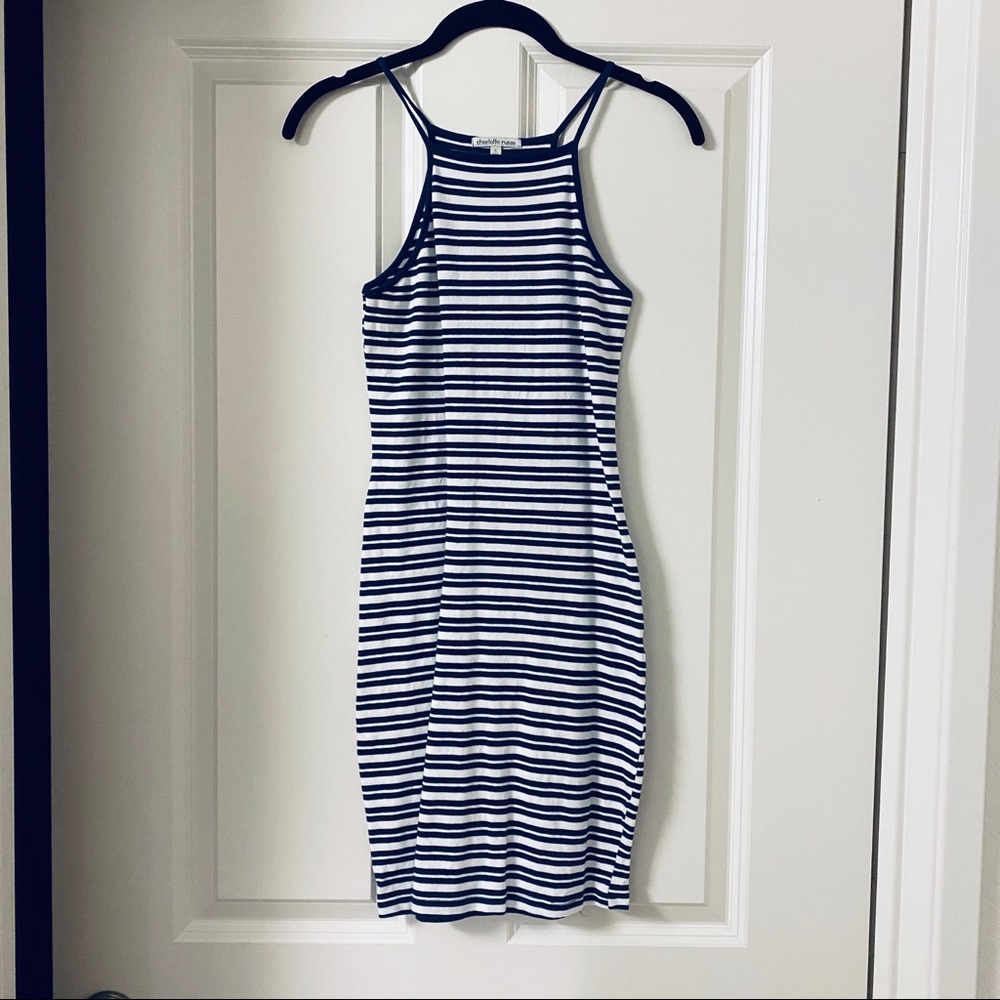 Charlotte Russe Striped Bodycon Dress
